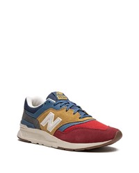 Мужские голубые низкие кеды от New Balance