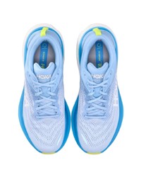 Мужские голубые низкие кеды от Hoka One One