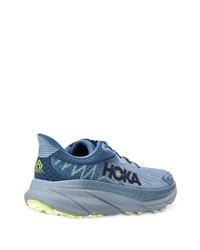 Мужские голубые низкие кеды от Hoka One One
