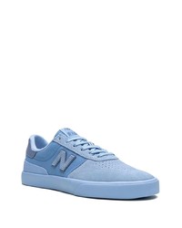 Мужские голубые низкие кеды от New Balance