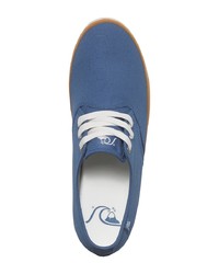 Мужские голубые низкие кеды от Quiksilver