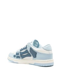 Мужские голубые низкие кеды от Amiri