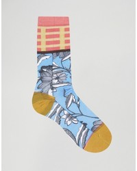 Женские голубые носки от Stance