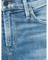 Голубые рваные джинсы скинни от Citizens of Humanity
