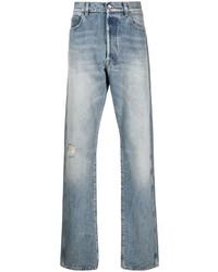 Мужские голубые рваные джинсы от 1989 STUDIO