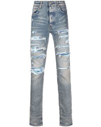 Мужские голубые рваные джинсы от Amiri
