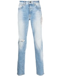 Мужские голубые рваные джинсы от Bossi Sportswear