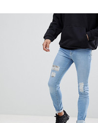 Мужские голубые рваные джинсы от Brooklyn Supply Co.