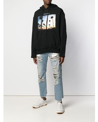 Мужские голубые рваные джинсы от Ih Nom Uh Nit