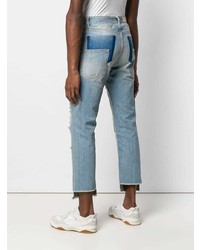 Мужские голубые рваные джинсы от Ih Nom Uh Nit