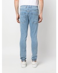 Мужские голубые рваные джинсы от Represent