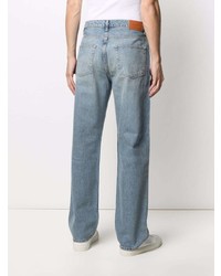 Мужские голубые рваные джинсы от Sandro Paris