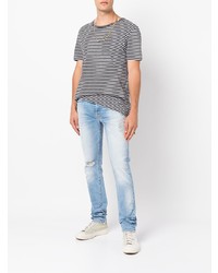 Мужские голубые рваные джинсы от Bossi Sportswear