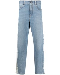 Мужские голубые рваные джинсы от Gcds
