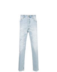 Мужские голубые рваные джинсы от Golden Goose Deluxe Brand