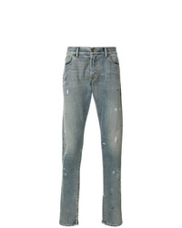 Мужские голубые рваные джинсы от Ih Nom Uh Nit