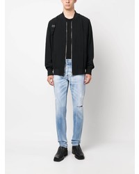 Мужские голубые рваные джинсы от DSQUARED2