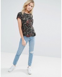 Женские голубые рваные джинсы от Blend She