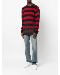 Мужские голубые рваные джинсы от DARKPARK