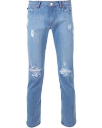 Мужские голубые рваные джинсы от Ovadia & Sons