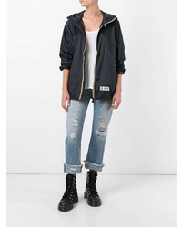 Женские голубые рваные джинсы от R13