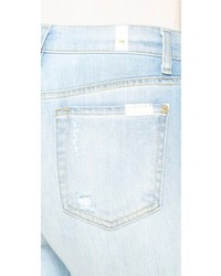 Женские голубые рваные джинсы от 7 For All Mankind