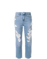 Женские голубые рваные джинсы от Tommy Hilfiger