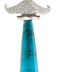 Голубые серьги от Lydia Courteille