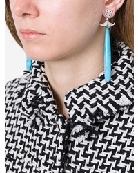 Голубые серьги от Lydia Courteille