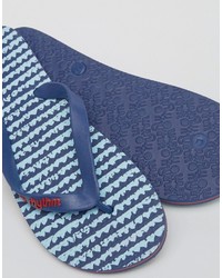 Мужские голубые сланцы от rhythm