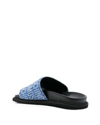 Мужские голубые сланцы от Moschino