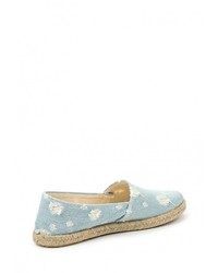 Женские голубые слипоны от El Tempo