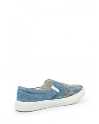 Женские голубые слипоны от Findlay