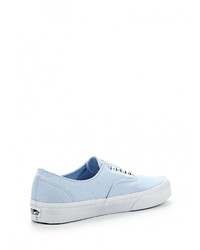 Женские голубые слипоны от Vans