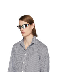Мужские голубые солнцезащитные очки от Maison Margiela