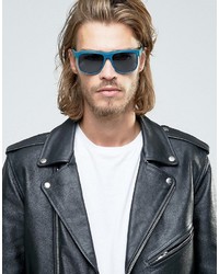 Мужские голубые солнцезащитные очки от Calvin Klein