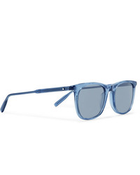 Мужские голубые солнцезащитные очки от Montblanc
