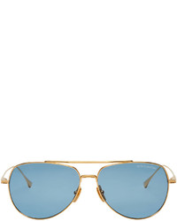 Мужские голубые солнцезащитные очки от Dita