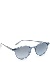 Женские голубые солнцезащитные очки от Garrett Leight