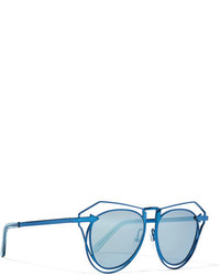 Женские голубые солнцезащитные очки от Karen Walker