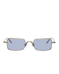 Мужские голубые солнцезащитные очки от Matsuda