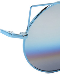 Женские голубые солнцезащитные очки от Matthew Williamson