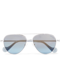 Мужские голубые солнцезащитные очки от Moncler