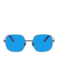 Мужские голубые солнцезащитные очки от Mykita