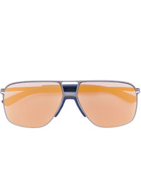 Женские голубые солнцезащитные очки от Mykita