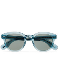 Мужские голубые солнцезащитные очки от Oliver Peoples
