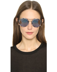Женские голубые солнцезащитные очки от Gucci