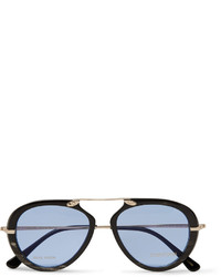 Мужские голубые солнцезащитные очки от Tom Ford