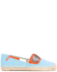 Женские голубые солнцезащитные очки от Tory Burch