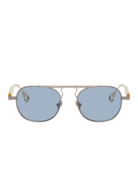 Мужские голубые солнцезащитные очки от Études